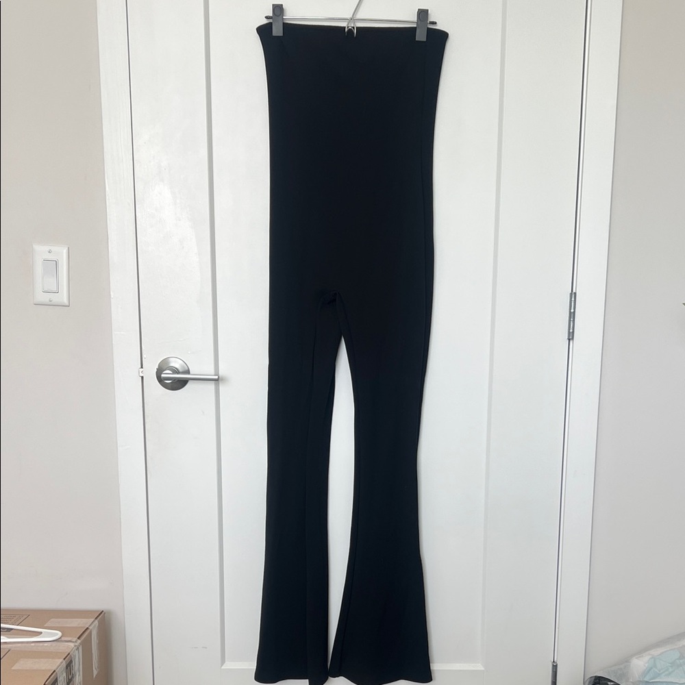 Edikted Black Strapless Jumpsuit
